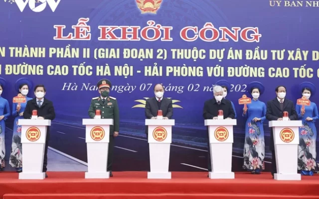 Dự án đầu tư xây dựng tuyến đường bộ nối đường cao tốc Hà Nội – Hải Phòng với đường cao tốc Cầu Giẽ- Ninh Bình
